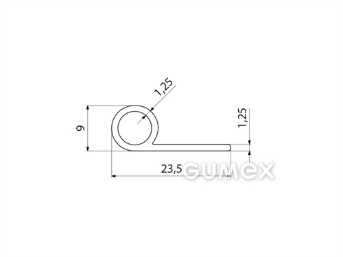 SILIKONPROFILE P-FORM